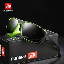 Load image into Gallery viewer, DUBERY Vintage Sunglasses Polarized Men&#39;s Sun Glasses For Men Driving Black Square Oculos Male 8 Colors Model 370