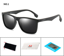 Load image into Gallery viewer, DUBERY Square Men&#39;s Summer UV Polarized Sunglasses Brand Designer Driving Driver Mirror Sunglass Male Shades For Men Oculos D150