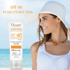 Facial Body Sunscreen Whitening Sun Cream Sunblock Skin Protective Cream Anti-Aging Oil-control Moisturizing SPF 50/SPF 90