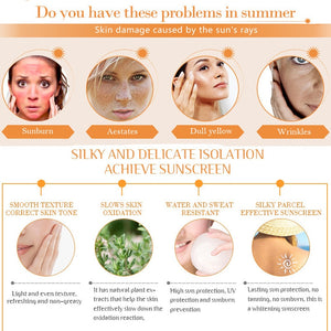 12PCS/Lot Disaar Face Sunscreen SPF 90 50 Stick Cream For Oily Skin Sun Blocker Protector Solar Beauty Skincare Lotion Wholesale