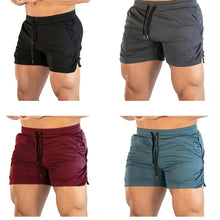 Load image into Gallery viewer, Summer Gyms Workout Male Breathable Mesh Quick Dry Sportswear Jogger Beach Solid Shorts Men Fitness Bodybuilding Shorts
