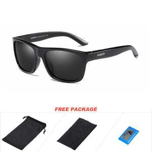 DUBERY New Square Polarized Sunglasses Men Fashion Green Mirror Shades Male UV Protection Driving Sport Sun Glasses for Men