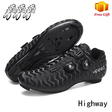 Load image into Gallery viewer, Cycling Shoes Men Road Bike Sneakers Discoloration Ultralight Outdoor Sports Self-Locking SPD Bicycle Shoes Zapatos Ciclismo