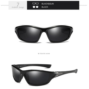 DUBERY 2020 High Quality Sunglasses Men Polarized Colorful TAC Mirror Retro Oversized Sun Glasses UV400 sunglasses for men
