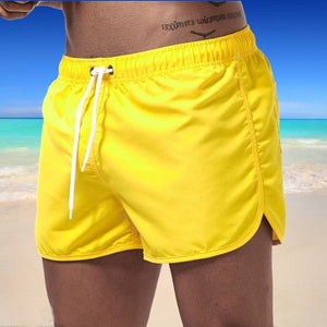 2022 Summer Men's Swimwear Shorts Brand Beachwear Sexy Swim Trunks Men Swimsuit Low Waist Breathable Beach Wear Surf