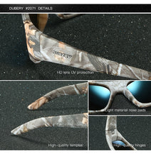 Load image into Gallery viewer, DUBERY Brand Design Men&#39;s Glasses Polarized Night Vision Sunglasses Men&#39;s Retro Male Sun Glass For Men UV400 Shades 1418