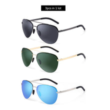 Load image into Gallery viewer, 2022 New Men Polarized Sunglasses Metal Frame Outdoor Driving Glasses For Man 3pcs