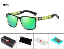 Load image into Gallery viewer, DUBERY Polarized Sunglasses Brand Design Men Driver Shades Male Vintage Sun Glasses For Men Spuare Mirror Summer UV400 Oculos