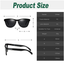 Load image into Gallery viewer, DUBERY Fashion Mirror Polarized Sunglasses Men Women Outdoor Casual Sun Glasses for Mens Driving Fishing Vintage Shades UV400