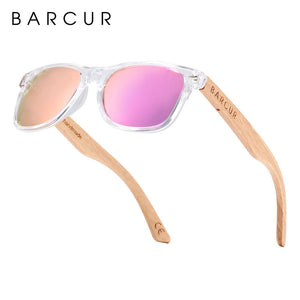 BARCUR Children Sunglasses Polarized Wood Sun Glasses Boy Girls UV400 Eyewear Oculos Gafas De Sol