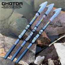 Load image into Gallery viewer, Fishing Rod Ultra-durable 1.5-3.0m Rock Fishing Rod Telescopic Carbon Fiber Rod Spinning