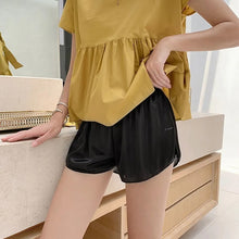 Load image into Gallery viewer, Comfortable Loose Short Pants Women Soft Ice Silk Streetwear Student Girl&#39;s shorts Female Sexy Beach Jogger Shorts Summer