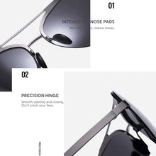 Load image into Gallery viewer, 2022 New Men Polarized Sunglasses Metal Frame Outdoor Driving Glasses For Man 3pcs