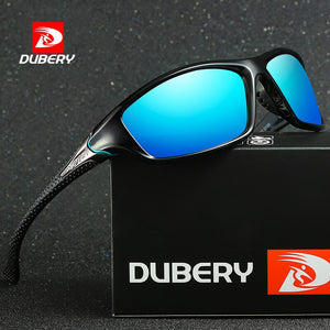 DUBERY 2020 High Quality Sunglasses Men Polarized Colorful TAC Mirror Retro Oversized Sun Glasses UV400 sunglasses for men