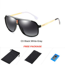 Load image into Gallery viewer, DUBERY Men Driving Sunglasses Pilot Polarized Fishing Sun Glasses Outdoor Travel Goggle Shades Male 100%UV Protection Metal Legs