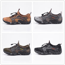 Load image into Gallery viewer, Aqua Shoes Men Slip On Upstream Shoes Quick Dry Wading Sneakers Water Hiking Beach Surfing Shoes Swimming Slippers Zapato Agua