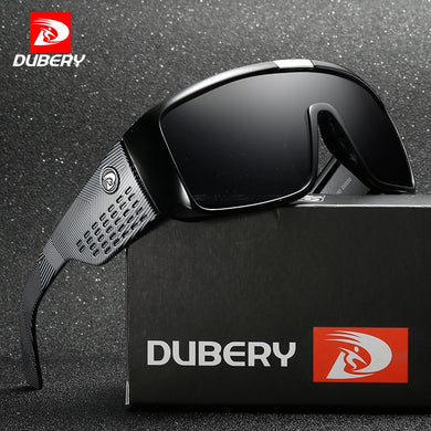 DUBERY Sunglasses Men's Retro Male Goggle Colorful Sun Glasses For Men Fashion Brand Luxury Mirror  Oversized Sun Glasses UV400