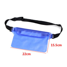 Load image into Gallery viewer, Waterproof Swimming Bag Ski Drift Diving Shoulder Waist Pack Bag Underwater Mobile Phone Bags Case Cover For Beach Boat Sports
