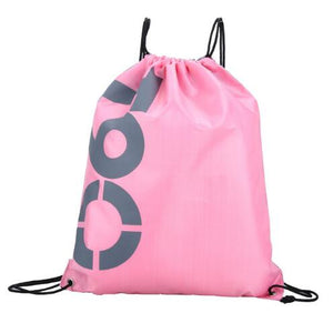 Double Layer Drawstring Gym Waterproof Backpacks Swimming Sports Beach Bag Travel Portable Fold Mini Double Shoulder Bags