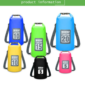 Waterproof Fishing Dry Bag - Gear Kayaking Beach  Rafting Boating Hiking Camping eva Phone Case bag for fishing rods