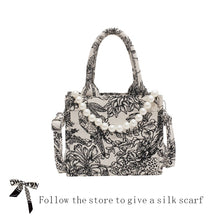 Load image into Gallery viewer, JIOMAY Luxury Designer Handbag Brand Top Handle Bags for Women Jacquard Embroidery Shopper Beach Bag Shoulder Tote Bag Wholesale