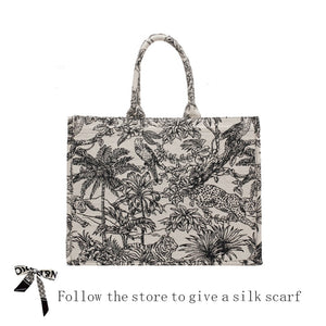 JIOMAY Luxury Designer Handbag Brand Top Handle Bags for Women Jacquard Embroidery Shopper Beach Bag Shoulder Tote Bag Wholesale