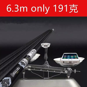 Super Light Hard Carbon Fiber Hand Fishing Rod Telescopic Fishing Pole Stream 3.6M/4.5M/5.4M/6.3M/7.2M/8M/9M/10M