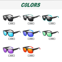 Load image into Gallery viewer, DUBERY Square Polarized Sunglasses For Men Women Sports Fishing Driving Sun Glasses Fashion Green Mirror Male Shades UV400