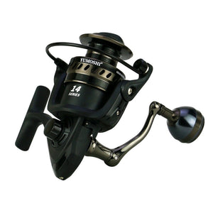 New all metal 14 bearing Fishing reel rocker arm/folding rocker arm wear-resistant spinning wheel fishing reel