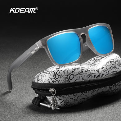 KDEAM High Fashion Polarized Sunglasses For Men and Women UV-Block Night Driving Glasses Photochromic lentes de sol mujer