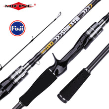 Load image into Gallery viewer, MIFINE MAXIMUS Fishing Rod 1.8m 2.1m 2.4m 2.7m 3.0m30T Carbon Spinning Baitcasting FUJI Guide Travel Rod 3-50g ML/M/MH