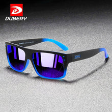 Load image into Gallery viewer, DUBERY Square Polarized Sunglasses For Men Women Sports Fishing Driving Sun Glasses Fashion Green Mirror Male Shades UV400