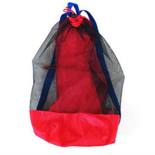 Load image into Gallery viewer, Portable Beach Bag Foldable Mesh Swimming Bag For Children Beach Toy Baskets Storage Bag Kids Outdoor Swimming Waterproof Bags