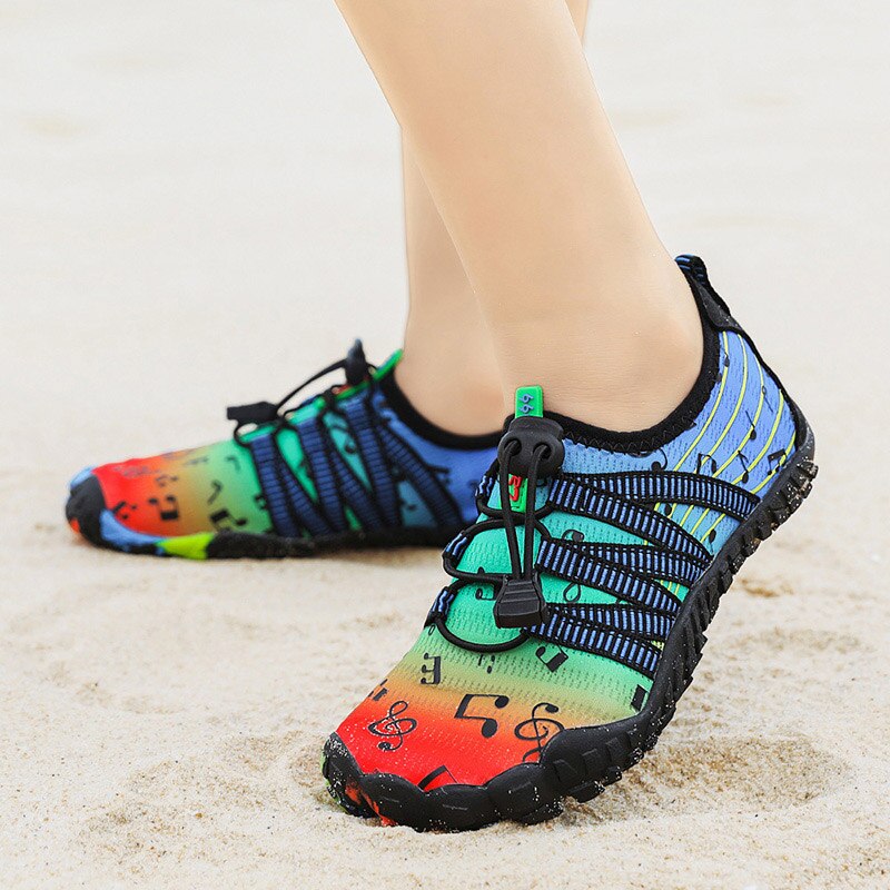 Summer Children Kids Stretch Fabric Beach Water Shoes Barefoot Swimming Socks Surfing Sea Aqua Waterschoenen Kinderen 2022 New