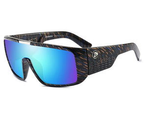 DUBERY Sports Sunglasses Men Luxury Brand Windproof Oversized Rectangle Sun Glasses For Women Driving Goggles Gafas De Sol