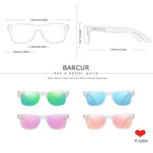 Load image into Gallery viewer, BARCUR Children Sunglasses Polarized Wood Sun Glasses Boy Girls UV400 Eyewear Oculos Gafas De Sol