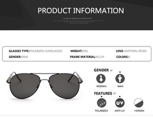 30 Colors Sunglasses Men Brand 2022 Polarized Fashion Classic Pilot Sun Glasses Fishing Driving Goggles Shades For Women Oculos