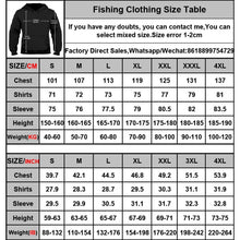 Load image into Gallery viewer, Fishing Shirts Long Sleeve Uv Protection Fishing T-shirt Men Fishing Wear Anti-uv Breathable Coat Summer Custom Fishing Shirt