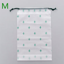 Load image into Gallery viewer, Drawstring Swimming Bags Transparent Beach Storage Bag Waterproof Dry Clothes Family Outdoor Travel Portable Accessories