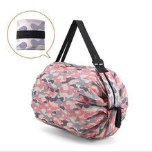 Load image into Gallery viewer, Foldable Shopping Bag Waterproof Outdoor Travel Storage Bags Portable Beach Bag supermarket Grocery Bag sac сумка