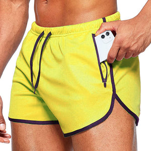 Running Shorts Gym Men Fitness Quick Dry Slim Fit Casual Beach Light Sports Shorts Male Basketball Training Jogger Short Pants