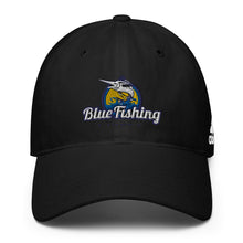 Load image into Gallery viewer, Blue Fishing Hat Cap Performance Golf