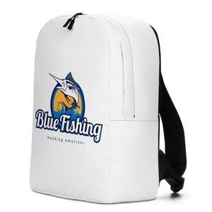 Blue Fishing Bag Minimalist Backpack