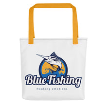 Load image into Gallery viewer, Blue Fishing Bag Tote