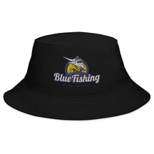Load image into Gallery viewer, Blue Fishing Hat Cap Bucket