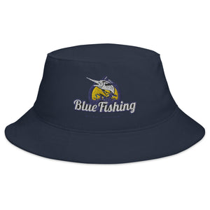 Blue Fishing Hat Cap Bucket