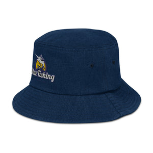 Blue Fishing Hat Cap Denim Bucket