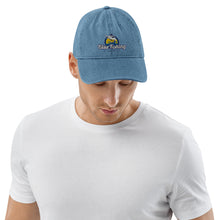 Load image into Gallery viewer, Blue Fishing Hat Cap Denim