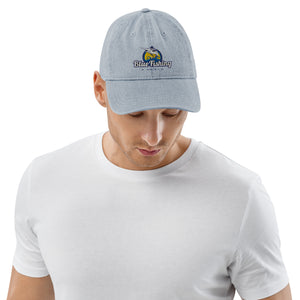 Blue Fishing Hat Cap Denim