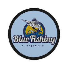 Load image into Gallery viewer, Blue Fishing Accesories Embroidered Patches
